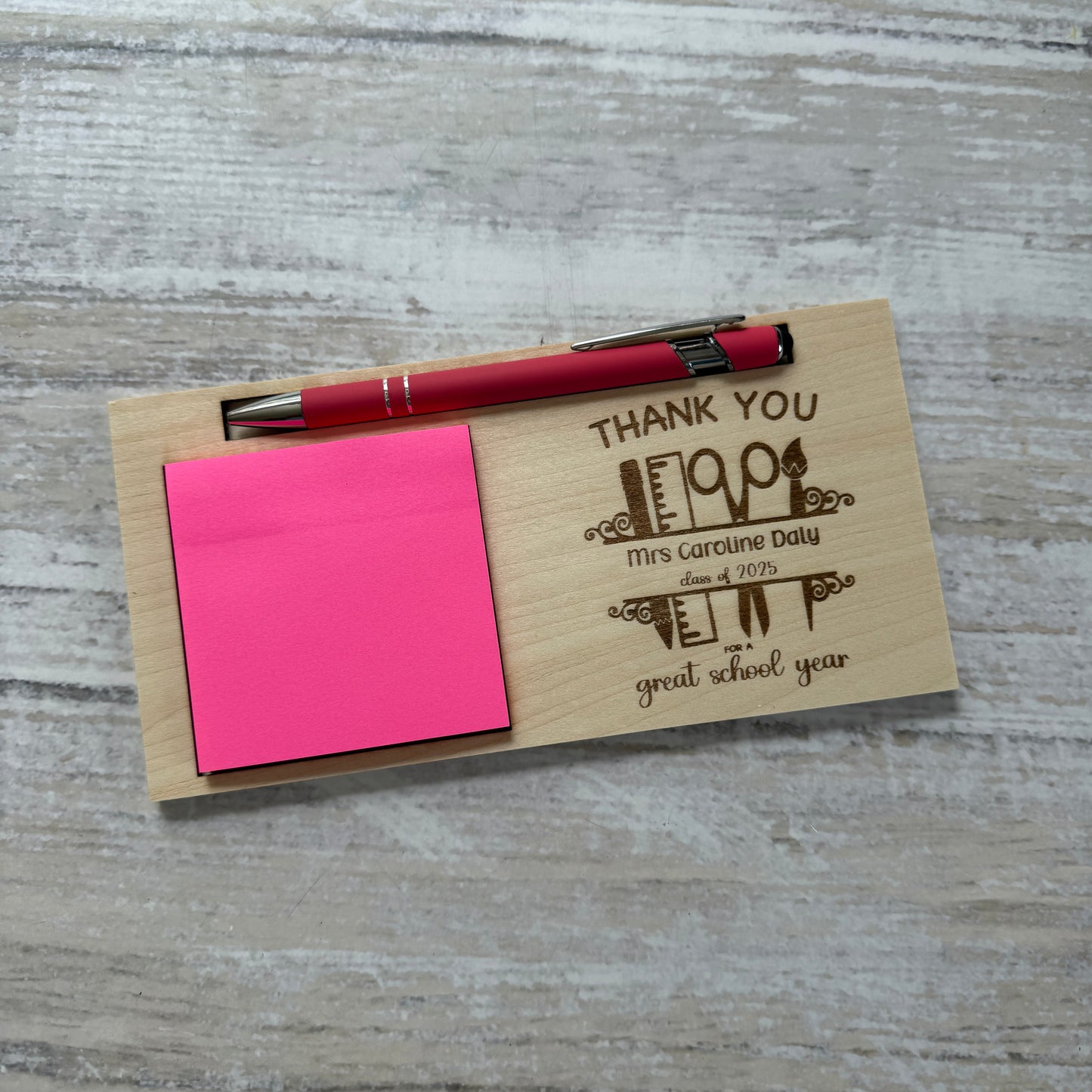 STICKY NOTE & PEN GIFT SET