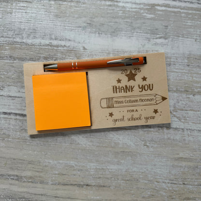 STICKY NOTE & PEN GIFT SET