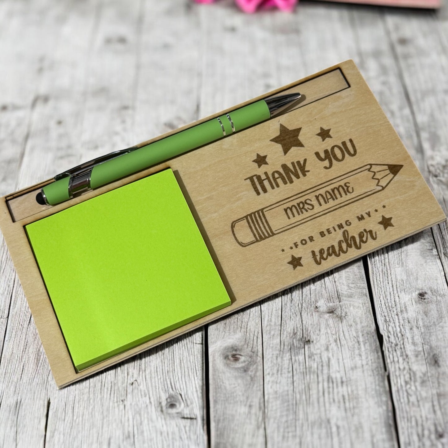 STICKY NOTE & PEN GIFT SET